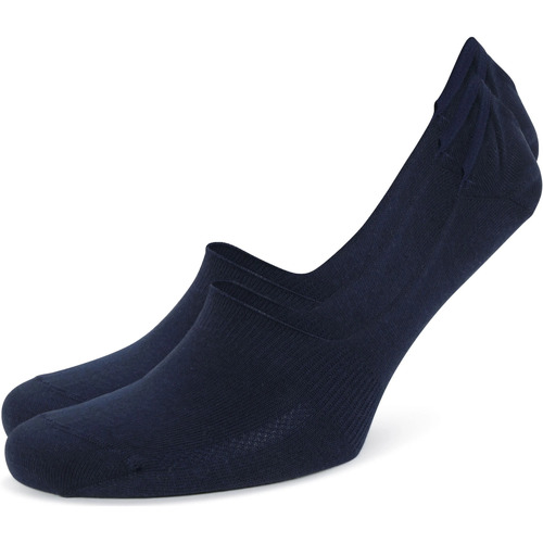 Ondergoed Heren Socks Levi's Sneakersok Low Rise Navy 2Pack Blauw