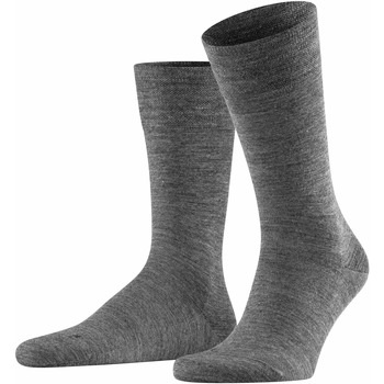 Ondergoed Heren Socks Falke Sensitive Sok Berlin Wol Blend Grijs 3070 Grijs