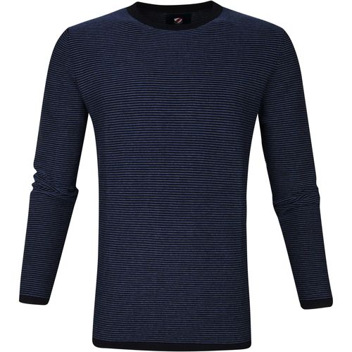Textiel Heren Sweaters / Sweatshirts Suitable Katoen Leo Pullover Navy Blauw