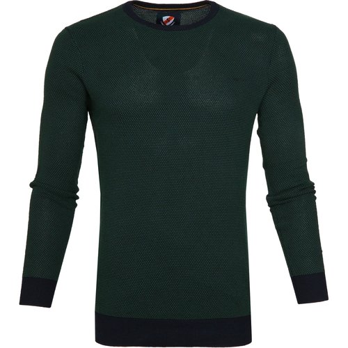 Textiel Heren Sweaters / Sweatshirts Suitable Katoen Bince Pullover Donkergroen Groen