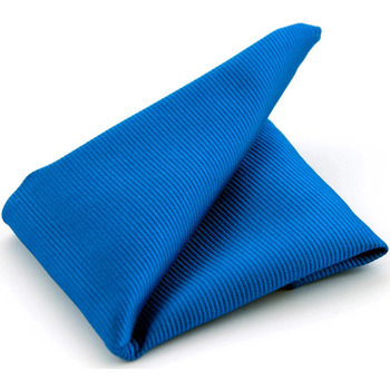 Textiel Heren Stropdassen en accessoires Suitable Pochet Zijde Licht Kobalt F19 Blauw