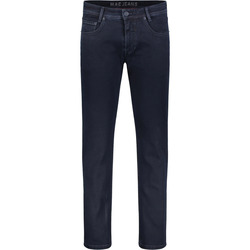 Textiel Heren Broeken / Pantalons Mac Broek Arne Stretch Blue Black H799 Blauw