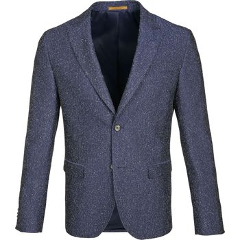 Textiel Heren Jasjes / Blazers Suitable Blazer BWA Navy Blauw