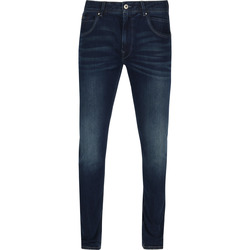 Textiel Heren Broeken / Pantalons Vanguard V850 Rider Jeans Washed Blauw