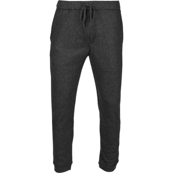 Textiel Heren Broeken / Pantalons Suitable Easky Pantalon Jersey Antraciet Grijs