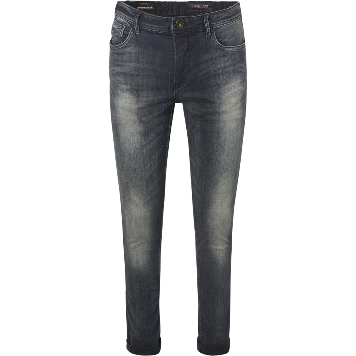 Textiel Heren Broeken / Pantalons No Excess Jeans 711 Grey Denim Grijs