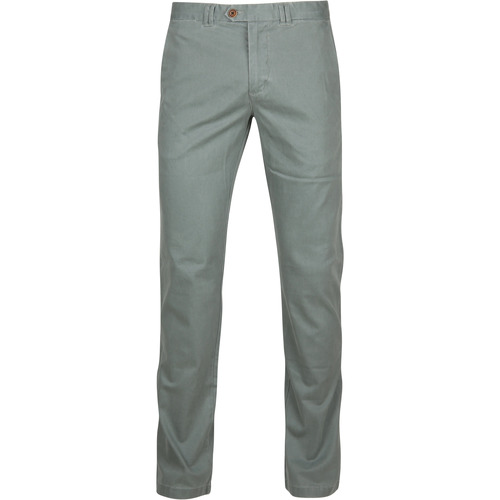 Textiel Heren Broeken / Pantalons Suitable Dante Chino Faded Groen Groen