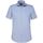 Textiel Heren Overhemden lange mouwen Profuomo Overhemd KM Knitted Blauw Blauw