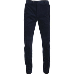 Textiel Heren Broeken / Pantalons Suitable Xavi Pantalon Navy Blauw