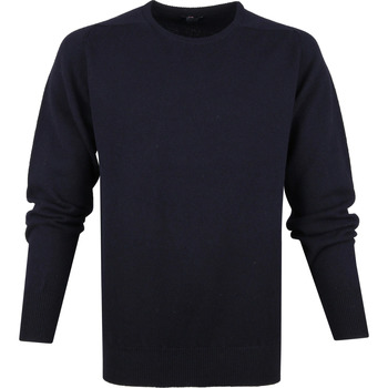 Textiel Heren Sweaters / Sweatshirts William Lockie Lamswol Navy Blauw