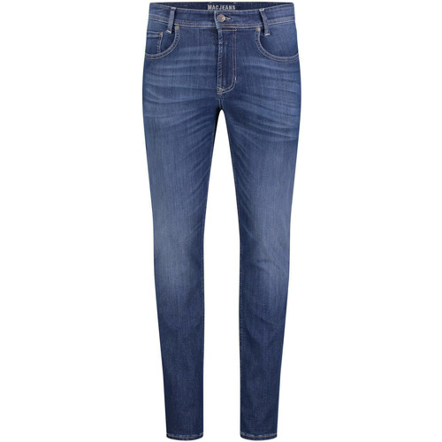 Textiel Heren Broeken / Pantalons Mac Jeans Arne Pipe Flexx Superstretch H559 Blauw