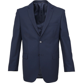 Textiel Heren Jasjes / Blazers Suitable Colbert Picador Wol Blend Donkerblauw Blauw