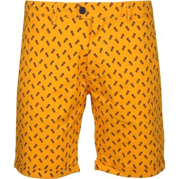 Textiel Heren Korte broeken / Bermuda's Dstrezzed Pineapple Short Geel Geel