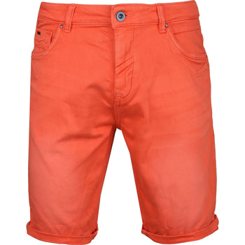 Textiel Heren Broeken / Pantalons No-Excess Short Peach Oranje