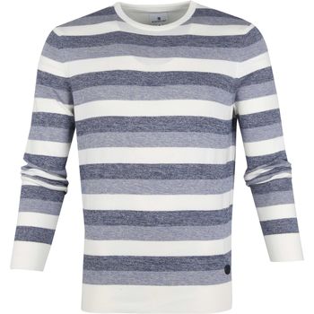 Textiel Heren Sweaters / Sweatshirts State Of Art Trui Strepen Blauw Blauw
