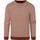 Textiel Heren Sweaters / Sweatshirts Suitable Trui O-Hals Bruin Streep Bruin