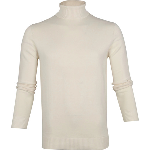 Textiel Heren Sweaters / Sweatshirts Suitable Respect Cox Pullover Col Off White Beige