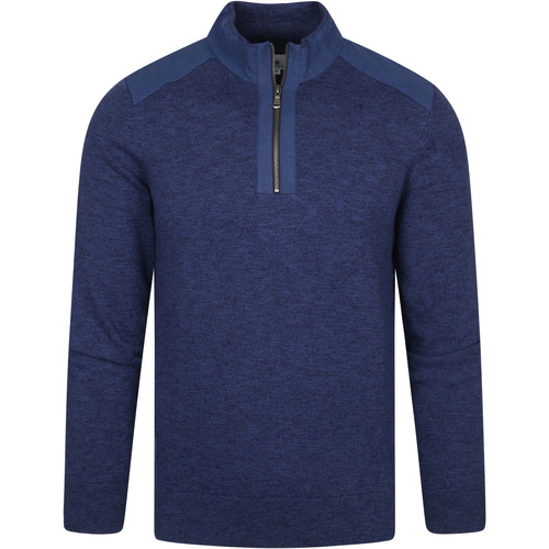 Textiel Heren Sweaters / Sweatshirts State Of Art Half Zip Donkerblauw Blauw