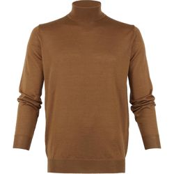Textiel Heren Sweaters / Sweatshirts Suitable Merino Pull Coltrui Bruin Bruin