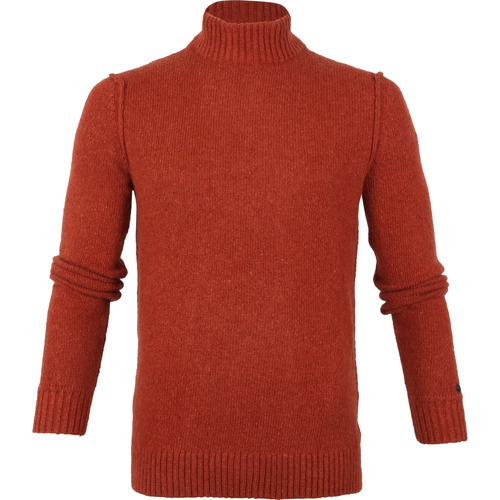 Textiel Heren Sweaters / Sweatshirts Cast Iron Coltrui Burnt Henna Rood