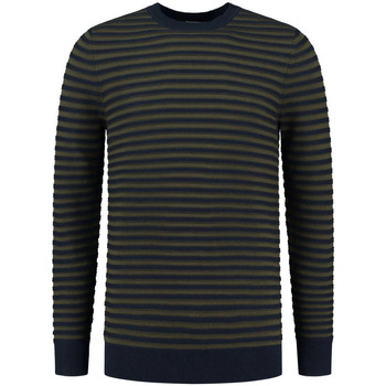 Textiel Heren Sweaters / Sweatshirts Dstrezzed Trui Strepen Donkergroen Groen