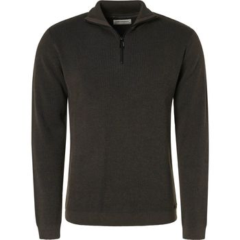 Textiel Heren Sweaters / Sweatshirts No Excess Coltrui Half Zip Antraciet Grijs