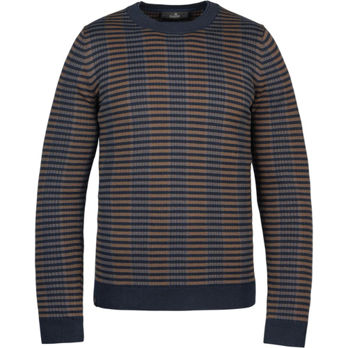 Textiel Heren Sweaters / Sweatshirts Vanguard Trui Rib Strepen Bruin Bruin