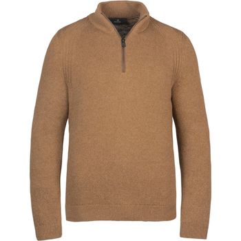 Textiel Heren Sweaters / Sweatshirts Vanguard Half Zip Trui Grindle Bruin Bruin