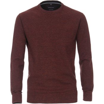 Textiel Heren Sweaters / Sweatshirts Casa Moda Pullover O-Hals Melange Bordeaux Bordeau
