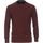 Textiel Heren Sweaters / Sweatshirts Casa Moda Pullover O-Hals Melange Bordeaux Bordeau