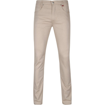 Textiel Heren Broeken / Pantalons Mac Jeans Arne Pipe Beige Beige