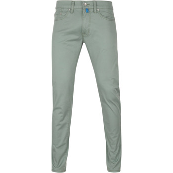 Textiel Heren Broeken / Pantalons Pierre Cardin Jeans Antibes Future Flex Groen Groen