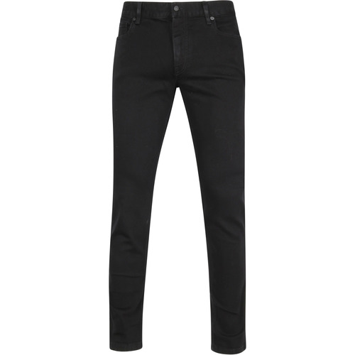 Textiel Heren Broeken / Pantalons Alberto Slim DS Dual Flex Denim Zwart Zwart