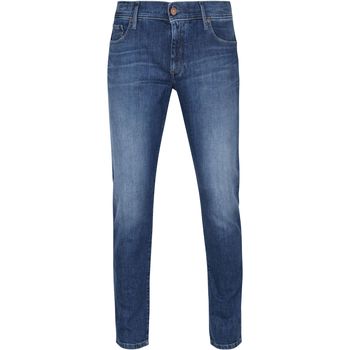 Textiel Heren Jeans Alberto Slim Organic Denim Dark Blue Blauw
