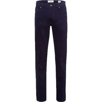 Textiel Heren Broeken / Pantalons Brax Broek Cooper Fancy Perma Donkerblauw Blauw