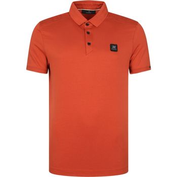 Textiel Heren T-shirts & Polo’s Vanguard Polo Logo Oranje Oranje