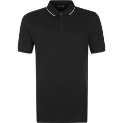 Textiel Heren T-shirts & Polo’s Suitable Polo Tip Ferry Zwart Zwart