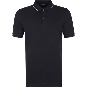 Textiel Heren T-shirts & Polo’s Suitable Polo Tip Ferry Navy Blauw Blauw