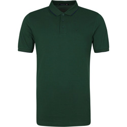 Textiel Heren T-shirts & Polo’s Suitable Polo Tip Ferry Donkergroen Groen