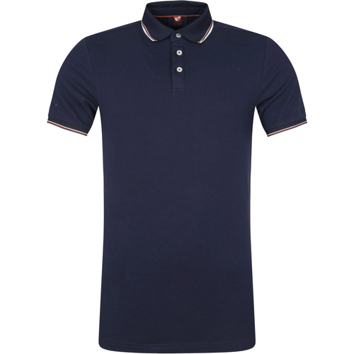 Textiel Heren T-shirts & Polo’s Suitable Polo Jesse Donkerblauw Blauw