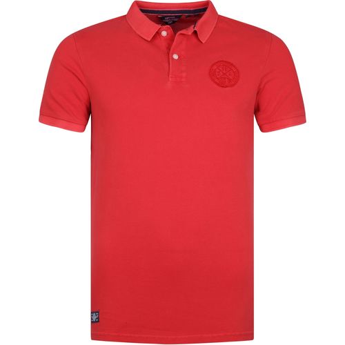 Textiel Heren T-shirts & Polo’s Superdry Classic Polo Pique Logo Rood Rood
