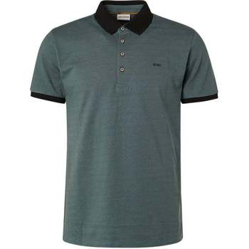 Textiel Heren T-shirts & Polo’s No Excess Polo Print Staalblauw Blauw
