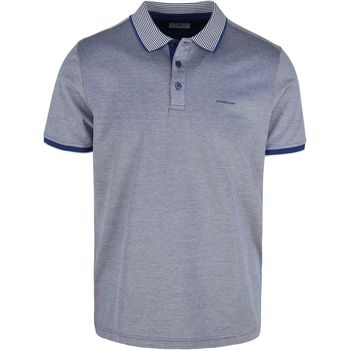 Textiel Heren T-shirts & Polo’s State Of Art Blauwe Polo Blauw