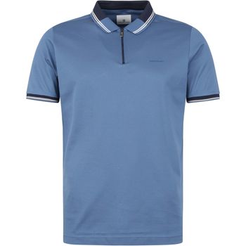Textiel Heren T-shirts & Polo’s State Of Art Polo Blauw Blauw