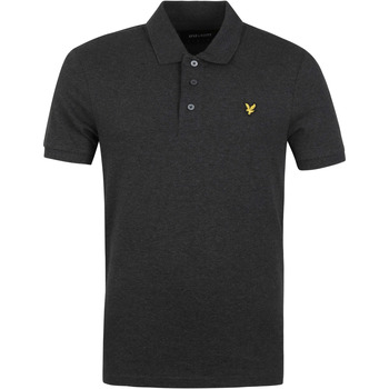 Textiel Heren T-shirts & Polo’s Lyle And Scott Polo Charcoal Grijs