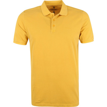 Textiel Heren T-shirts & Polo’s State Of Art Pique Polo Geel Geel