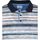 Textiel Heren T-shirts & Polo’s State Of Art Polo Strepen Blauw Blauw