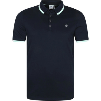 Textiel Heren T-shirts & Polo’s Blue Industry Polo M24 Donkerblauw Blauw