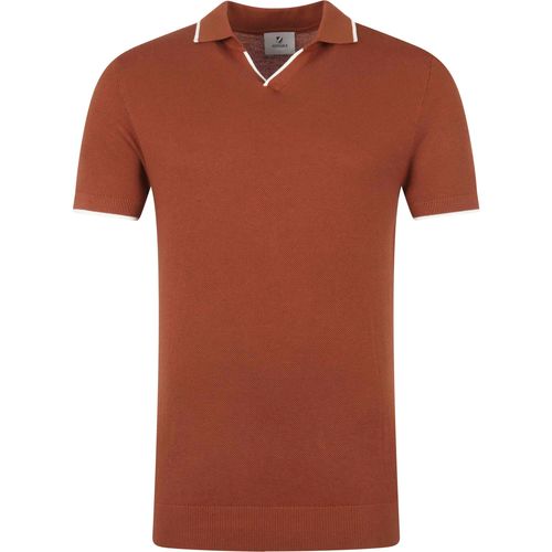 Textiel Heren T-shirts & Polo’s Suitable Kjell Polo Bruin Bruin