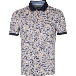 Textiel Heren T-shirts & Polo’s Suitable Prestige Polo Flower Beige Beige